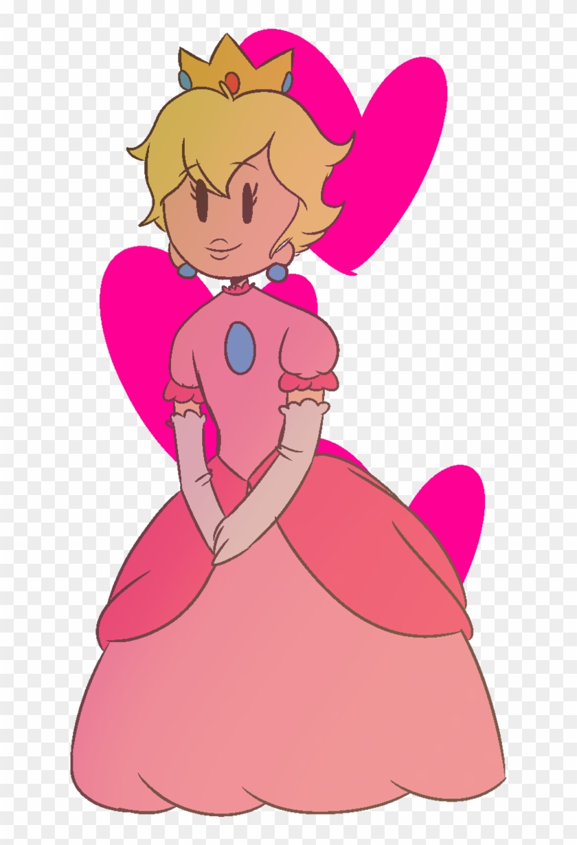 Short Hair Princess Peach By Fluffylittlebiscuit - Princess Peach Short Hair  - Free Transparent PNG Clipart Images Download