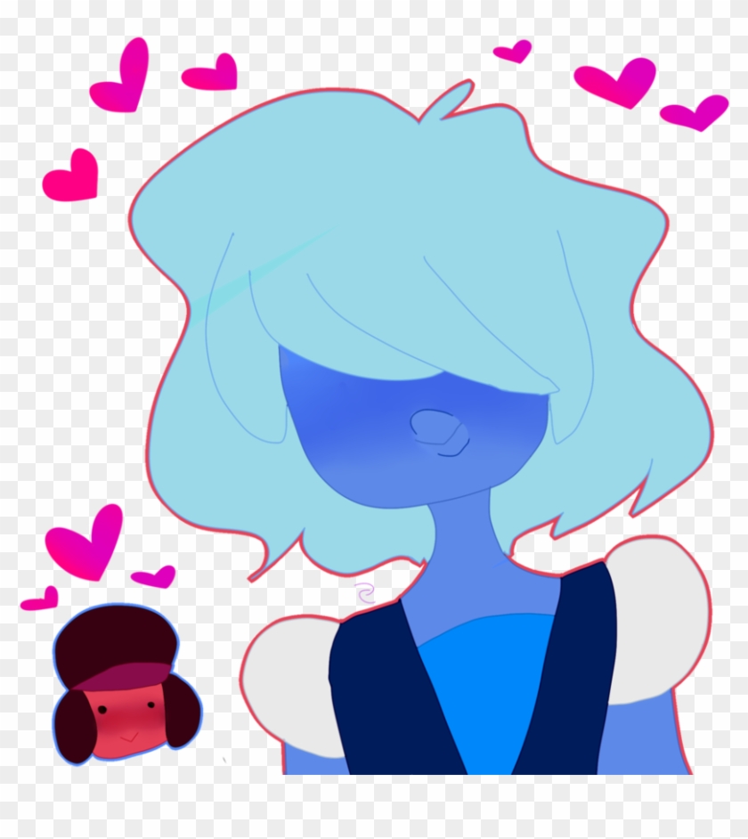 Sapphire With Short Hair By Nothumanbutamonster - Cartoon #1193813