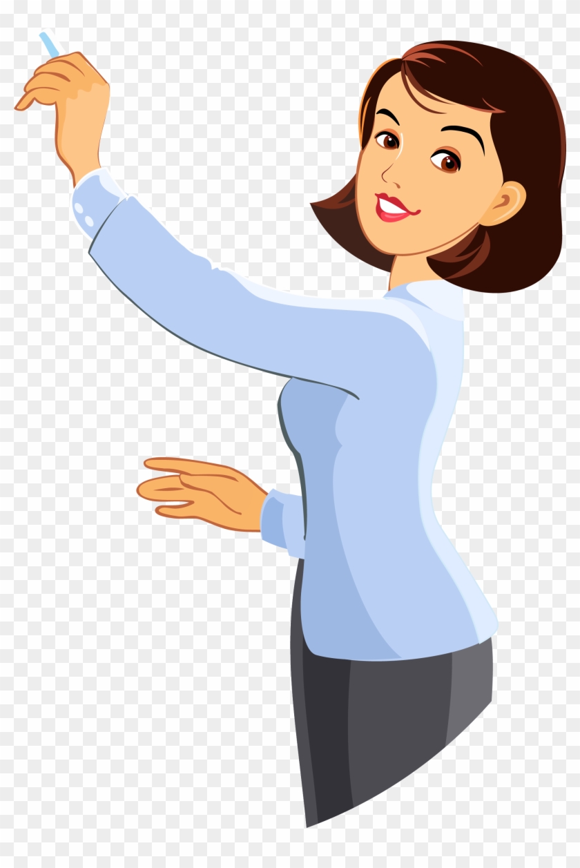 Female Teacher Clipart