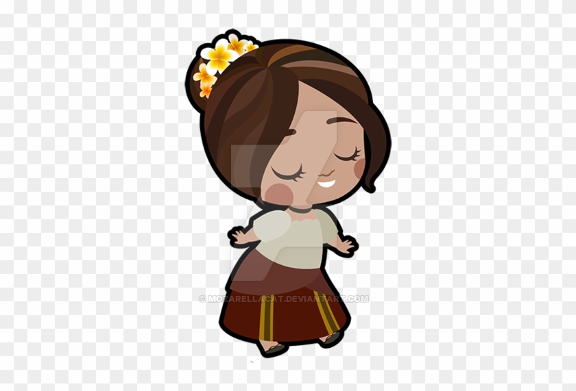 Kawaii Filipina By Erineclair - Cartoon #1193824