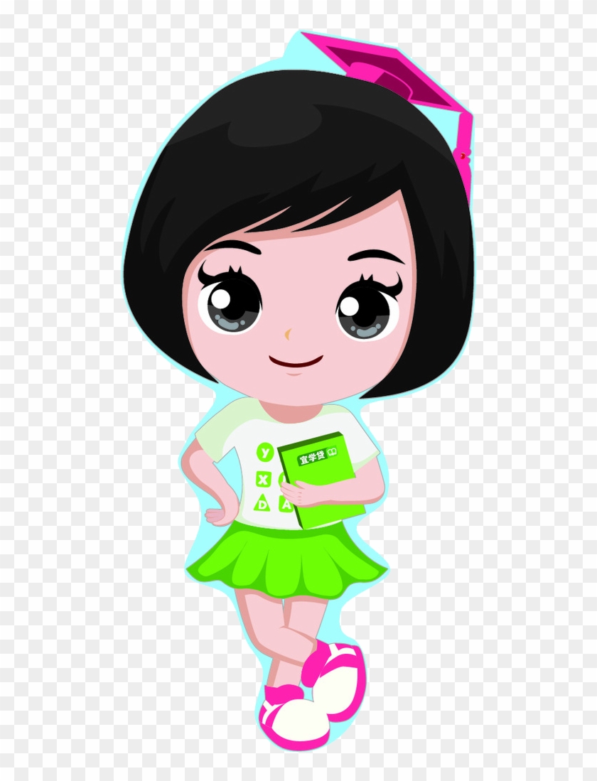 Girls With Short Hair - Cartoon Girl Short Hair #1193828