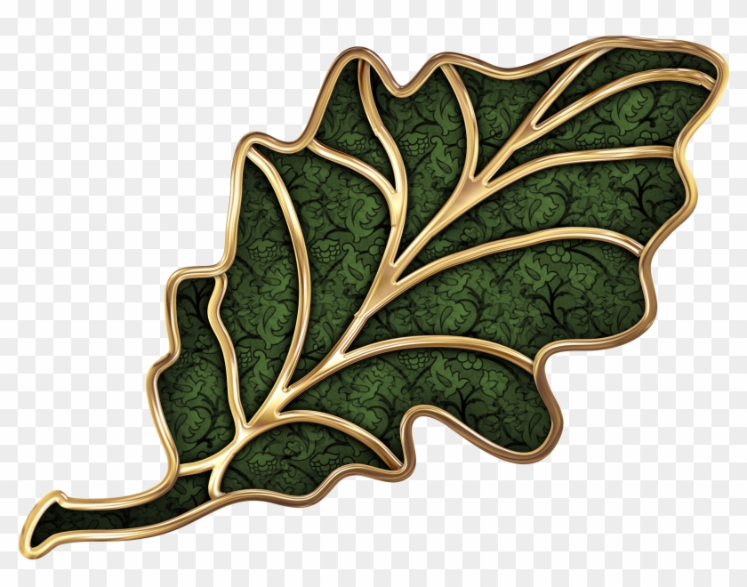 Oak Leaf Cluster Digital Image - Дубовый Лист Png #1193876