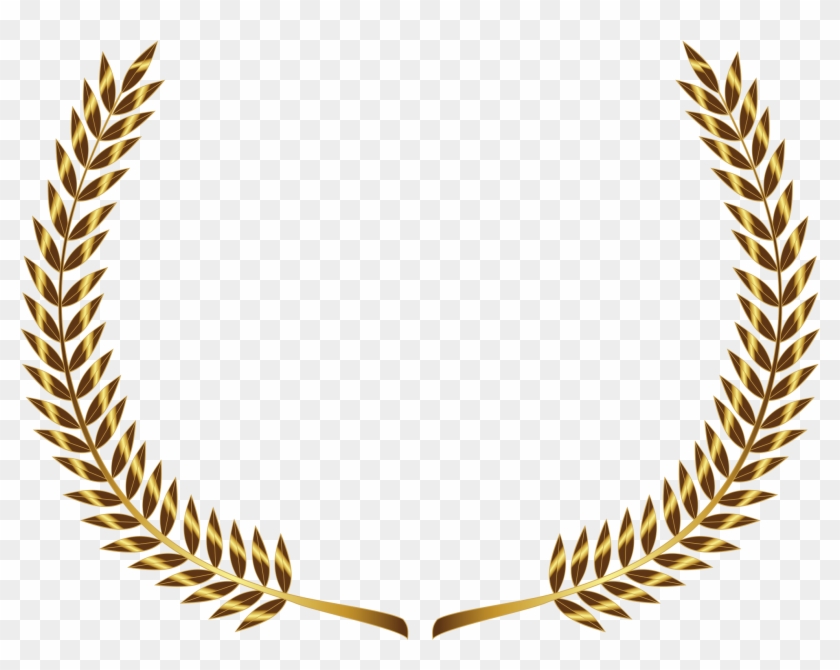 Gallery For > Simple Laurel Wreath Clipart - Laurel Wreath Gold Png #1194018