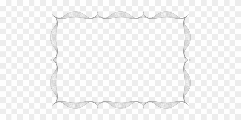 Border Frame Blank Certificate Paper Borde - Clip Art #1194059