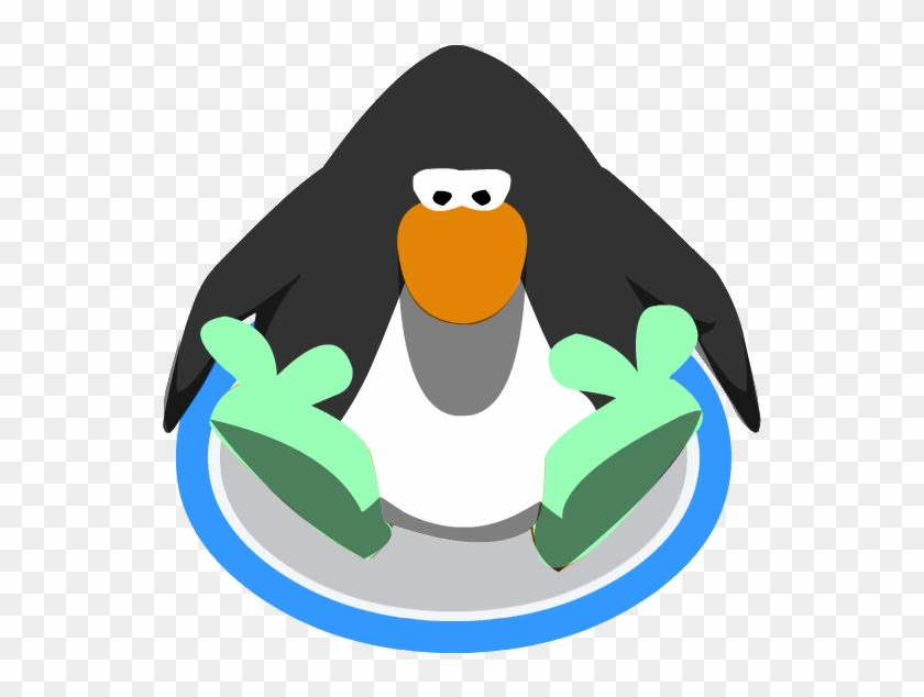 Green Bunny Slippers Ig 2 - Club Penguin Ring #1194369