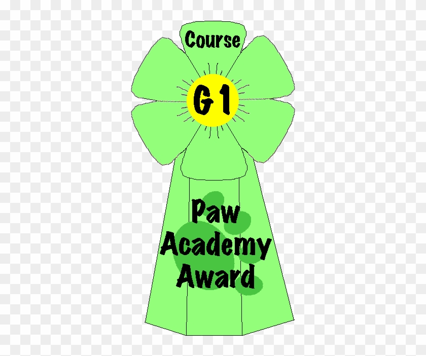 Award For Completion Of The Pawpeds G1 International - Drawing #1194402