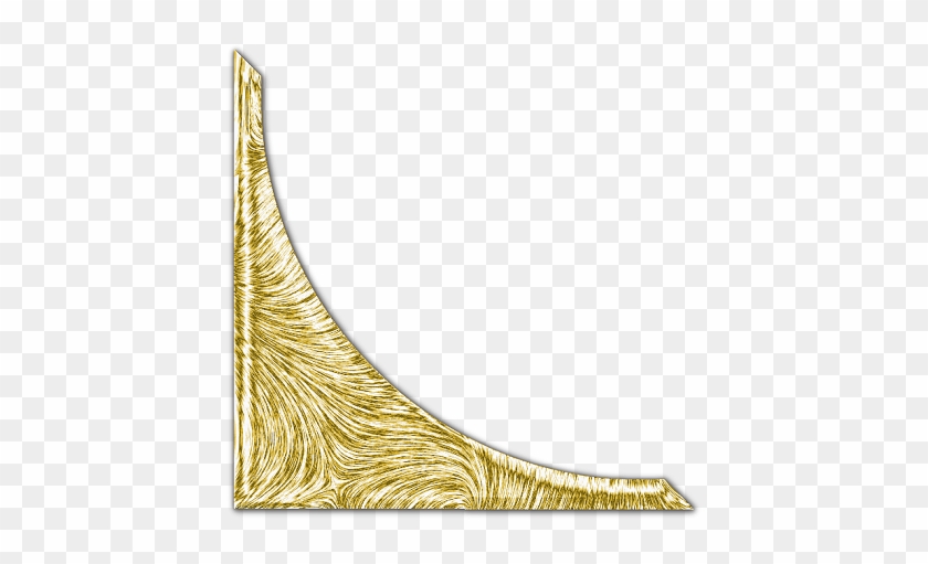 Gold Png Gold Corner Borders Png Fancy Gold Corner - Corner #1194413