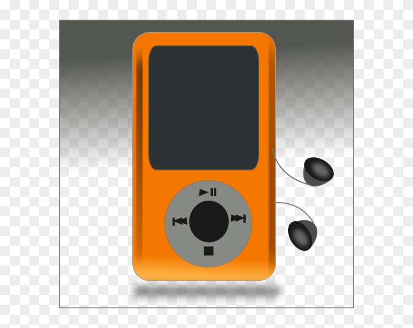 Ipod Clipart Music Player - Imagenes De Un Mp3 #1194670