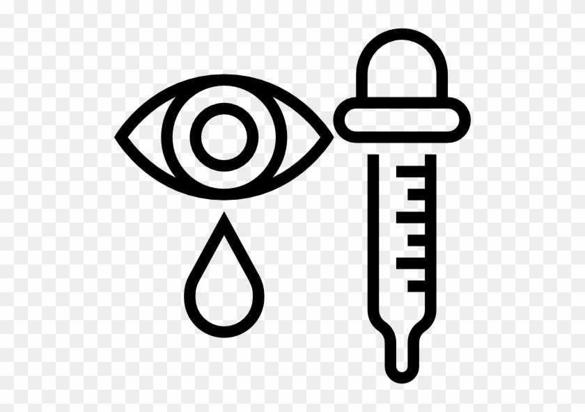 Eye Drops Free Icon - Minimalist Simple Eye Tattoo #1194745