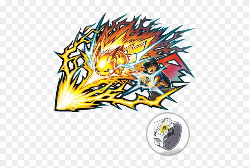 1 Aug - Pokemon Sun And Moon Z Ring #1194796