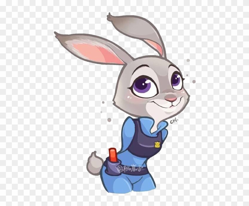 Judy Hopps Nick Wilde Rabbit Animation - Lt. Judy Hopps #1194878
