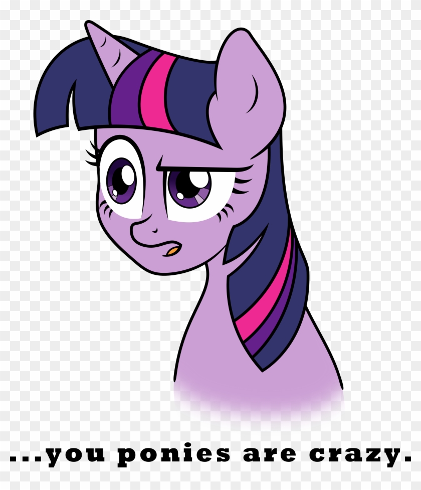 Vou Ponies Are Crazv Pony Hair Pink Purple Mammal Cartoon - Cartoon #1194945