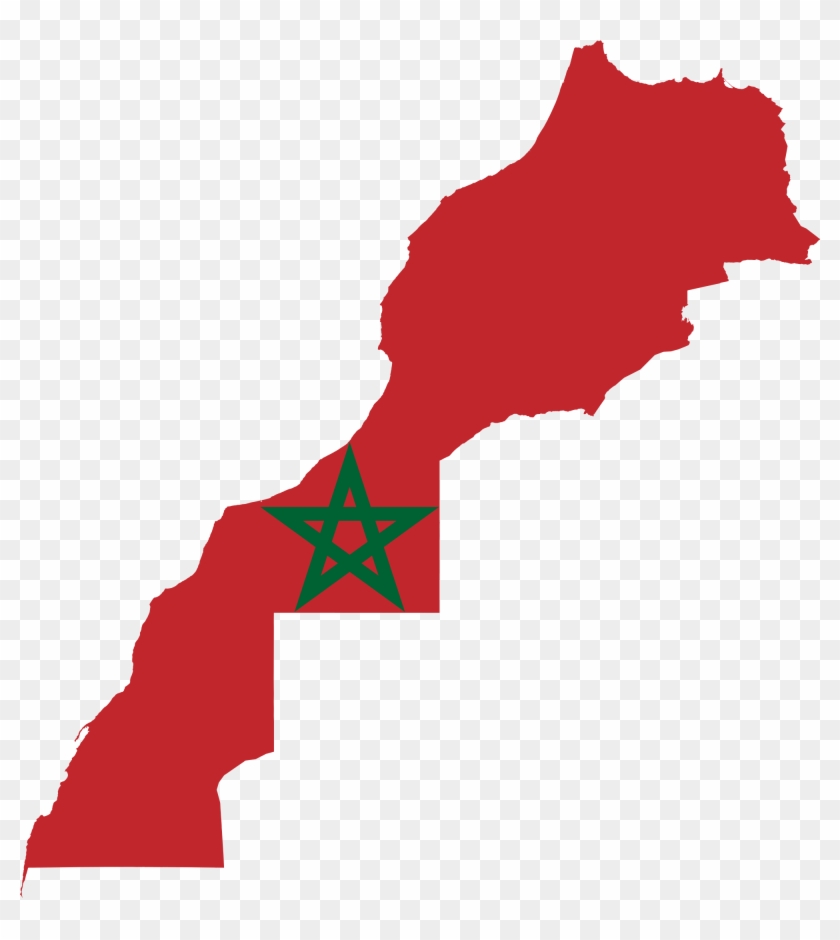 Sahara Clipart Transparent - Morocco Flag #1194959