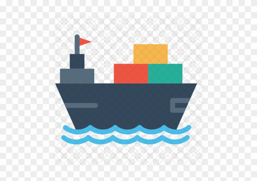Boat, Logistic, Transportation, Deleivery, Vehicle, - Vessel Icon #1195090