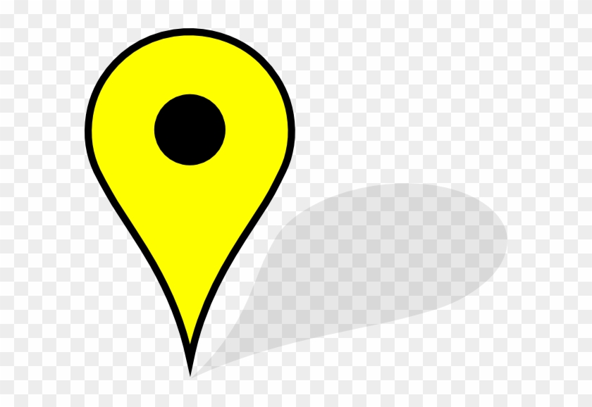 Google Map Pin Yellow #1195108