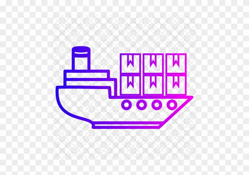 Cargo, Ship, Container, Delivery, Shipping, Transportation - Barcos De Carga Para Dibujar #1195129
