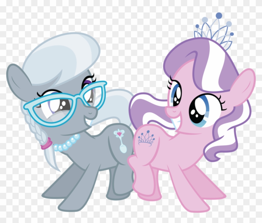 My Little Pony Silver Spoon And Diamond Tiara - My Little Pony Diamond Tiara #1195161