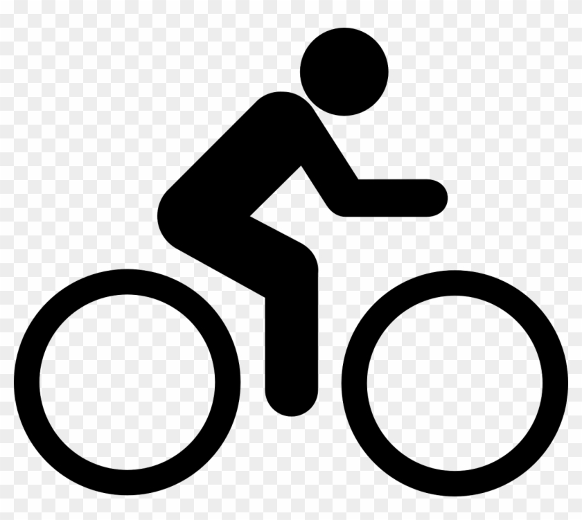 Biker Bike Sports Biking Effort Transparent Image - Cycling Icon #1195182
