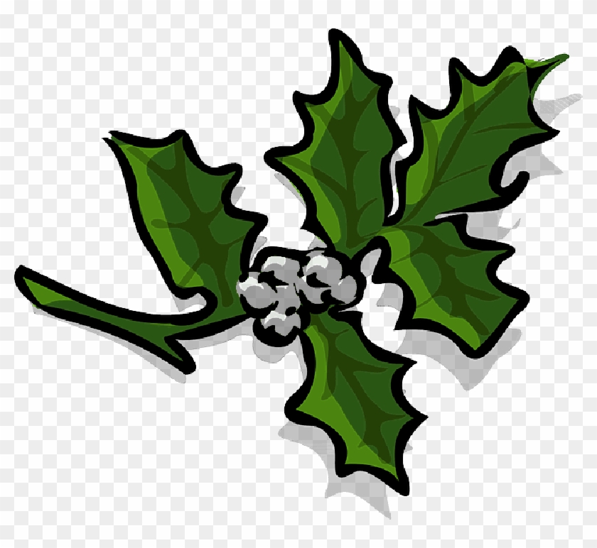 Xmas - Holly Clip Art #1195328