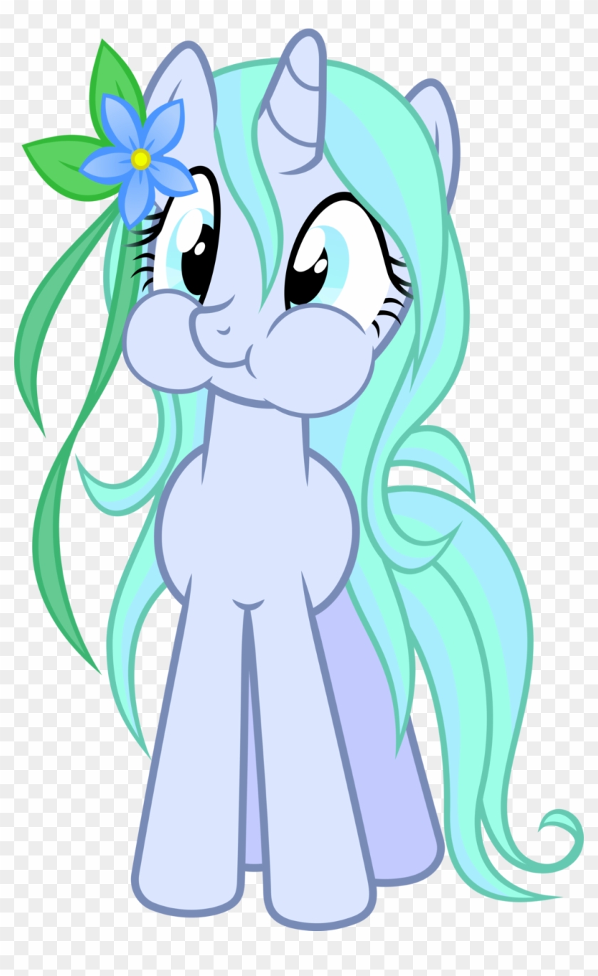 Ocean Blossom Holding Her Breath By Psychicwalnut - Mlp Ocean Blossom #1195336