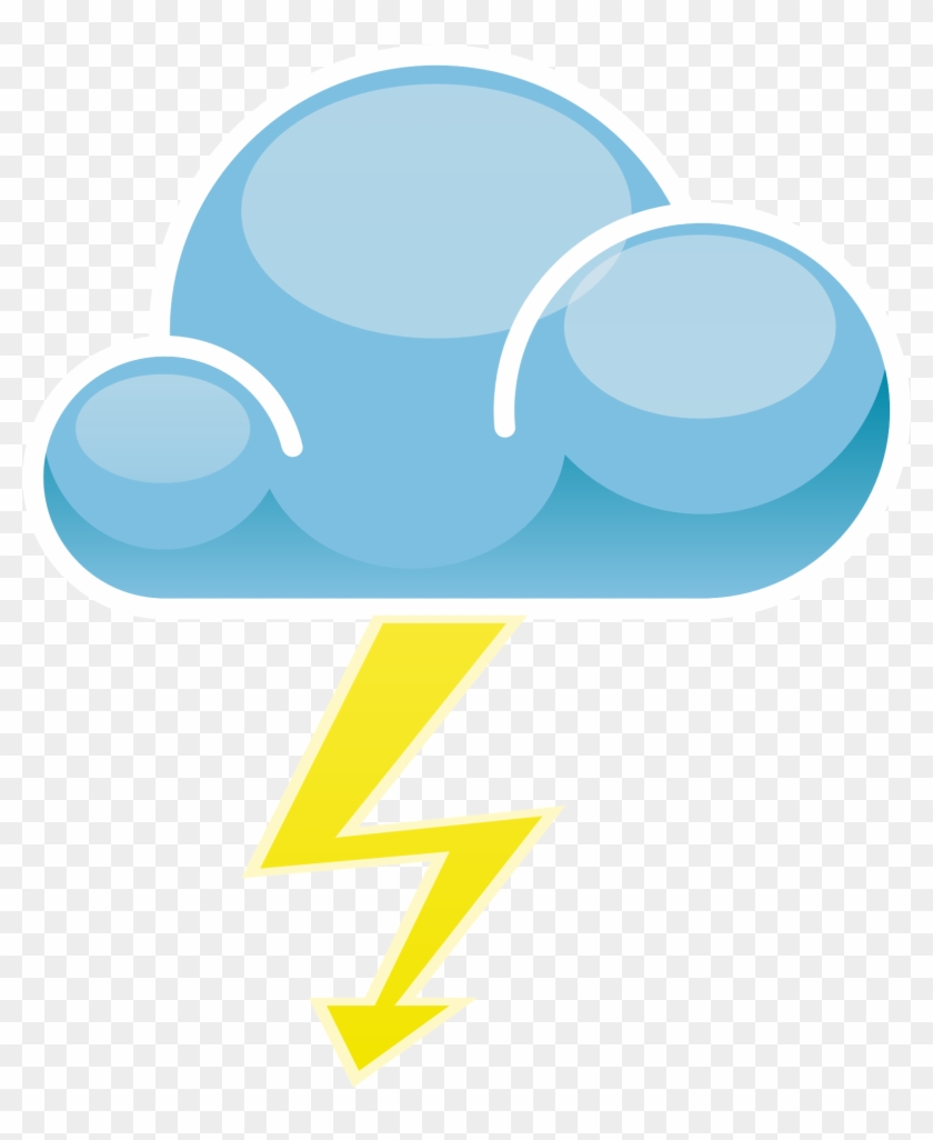 Clipart Meteo Temporale Rh Openclipart Org Clip Art - Thunder And Lightning Symbol #1195348