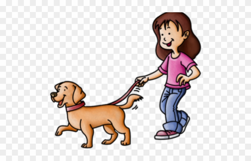 Pets Clipart Dog Walker - Dog Walk Clip Art #1195390