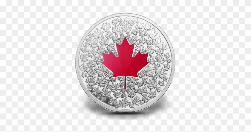 2013 Fine Silver 20 Dollar Coin - Maple Leaf Impression #1195475