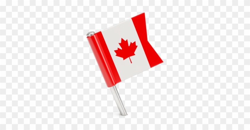 Button Flag Canada Icon, Png Clipart Image - Canada Flag #1195489