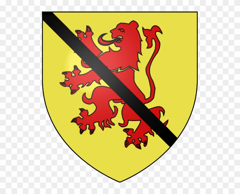 Abernethy Of That Ilk Or, A Lion Rampant, Gules, Surmounted - Leeuw Wapen #1195523