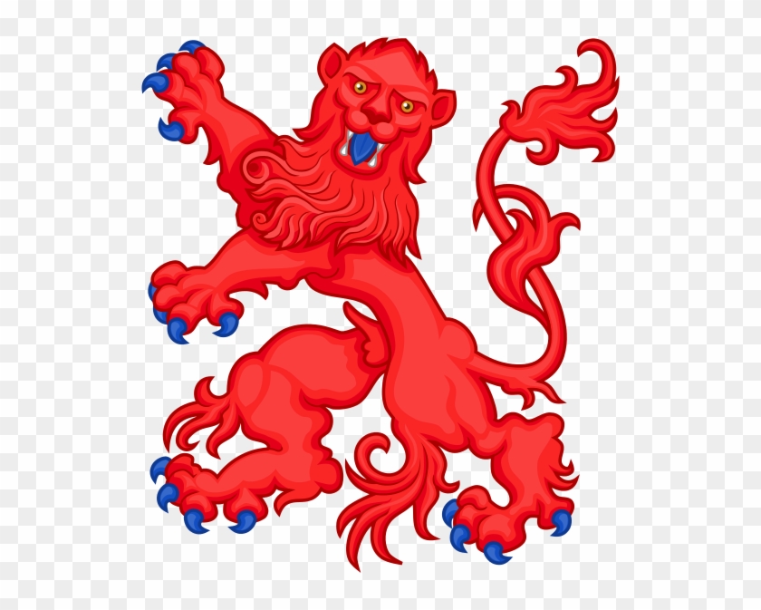 Lion rampant vector hires stock photography and images  Alamy