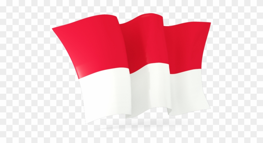 Monaco Flag Png Transparent Images - Bendera Merah Putih Png #1195550
