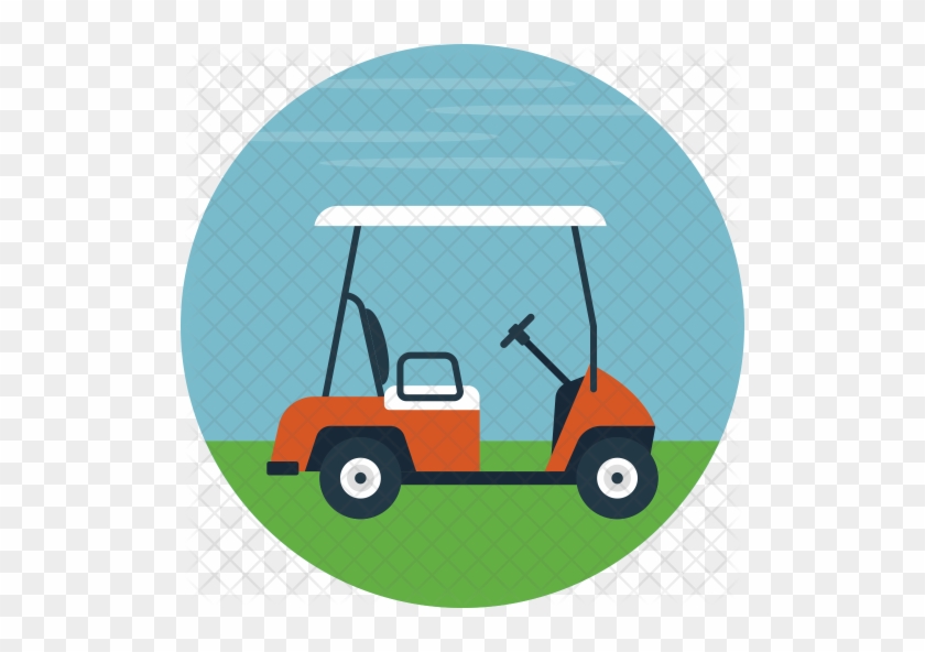 Golf Cart Icon - Golf Cart #1195932