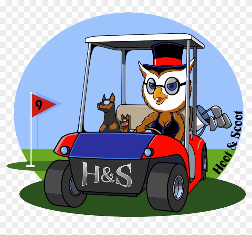 Hoot & Scoot Golf Cart - Golf #1195964