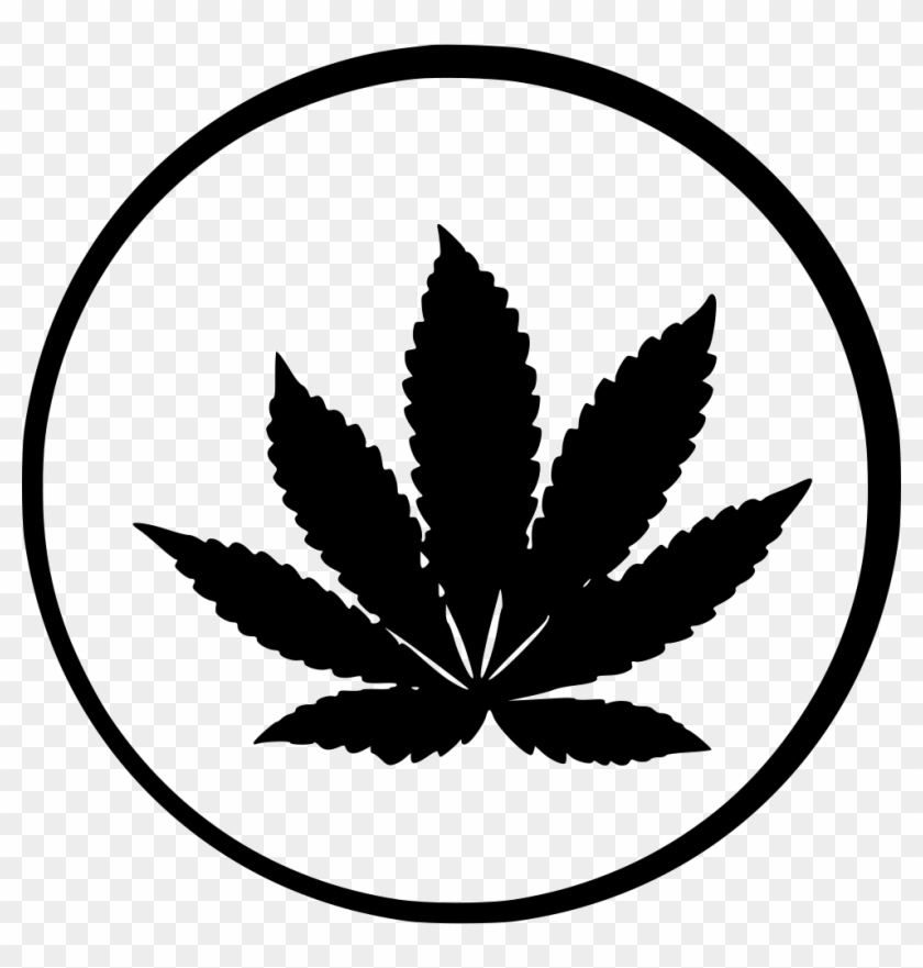 Round Canabis Plant Leaf Drug Comments - Indica Vs Sativa #1195967