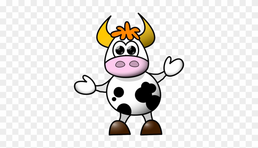 Animated Dancing Cow Cow Clip Art Vector Clip Art Cevwp4 - Cartoon Cow #1195988
