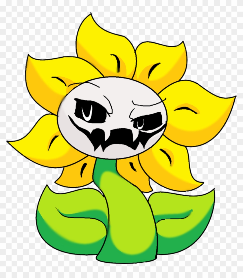 Undertale Flowey Toriel Clip Art - Undertale Fanart Sans And Flowey - Free  Transparent PNG Clipart Images Download