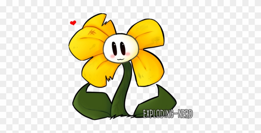 Uf Flowey By Exploding-nerd - Cartoon #1196051