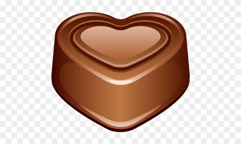 Chocolate Heart Emoticon - Chocolate Heart Emoji #1196127