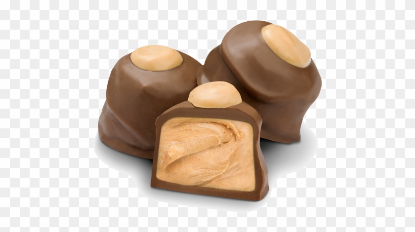 Milk Chocolate Peanut Butter Buckeyes - Buckeye Candy #1196147