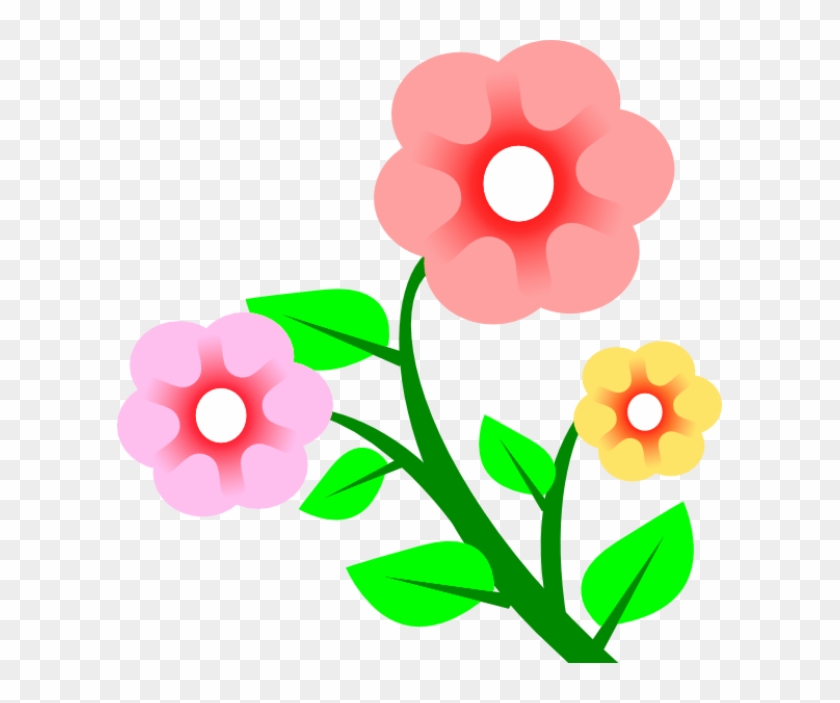 Petal Clipart Gambar Bunga - Gambar Bunga Kartun Cantik #1196202