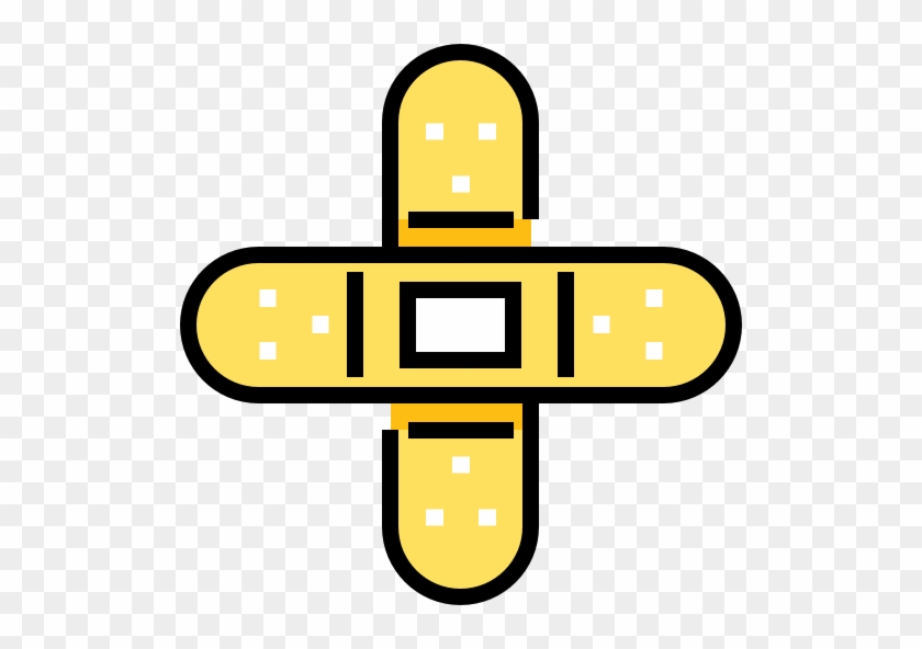 Band Aid Free Icon - Cross #1196267