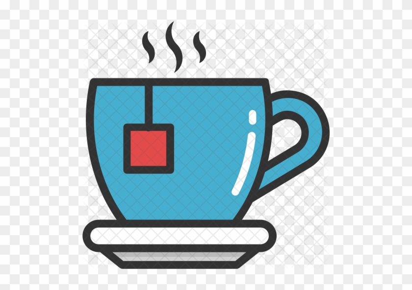 Tea Cup Icon - Saucer #1196316