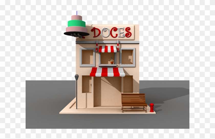 3d Modelling Candy Shop » House - Lumber #1196404