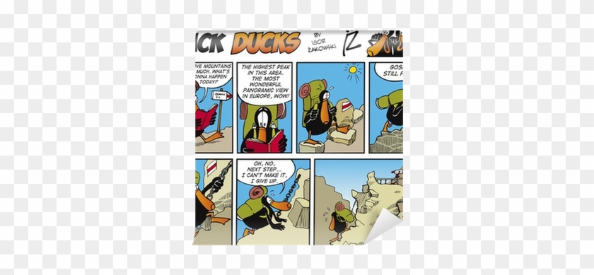 Black Ducks Comic Story Episode 70 Wall Mural • Pixers® - Black Duck Comic #1196640