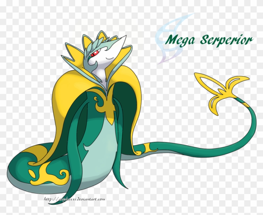 Fat Serperior Eat Pokemon Images - Serperior Mega Evolution #1196824