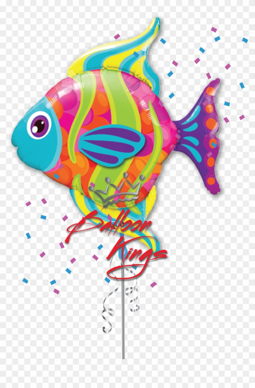 Fashionable Fish - Sea Animals Qualatex Balloon #1196834