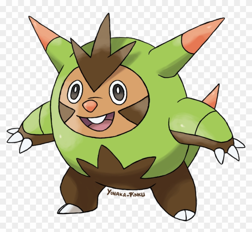 344kib, - Evolução Do Pokemon Chespin #1196876