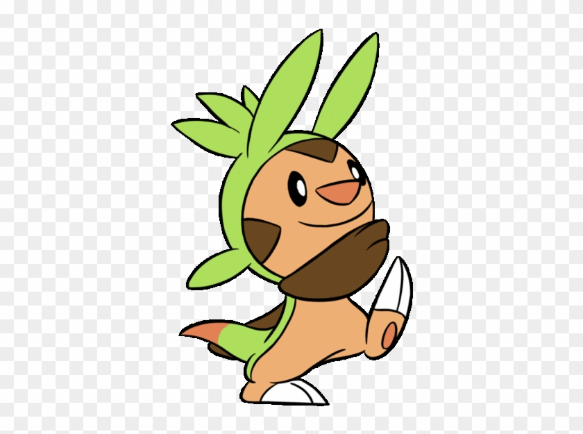 For Two Chespins Second Evolution Looks Horribly And - Pokemon Gif Transparent Background #1196891