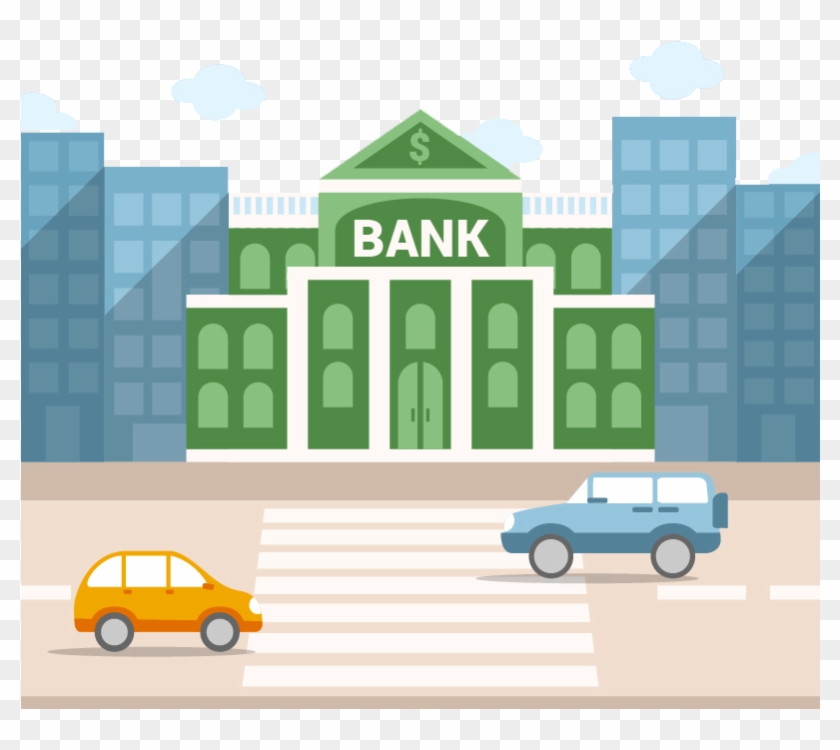 Bank Building Financial Technology Finance - Fintech: Understanding Financial Technology And Its #1196926