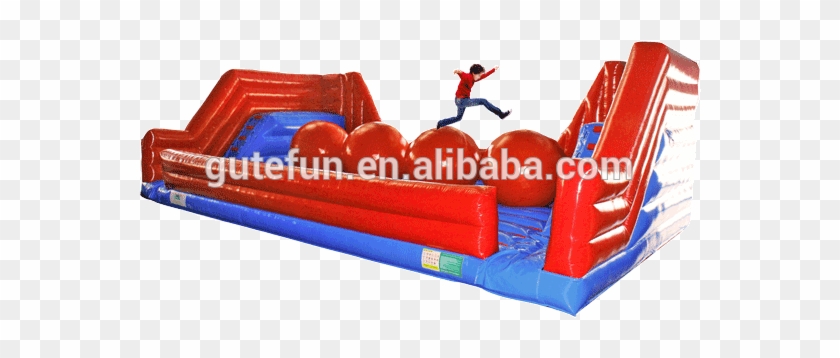 Party Events Big Baller Inflatable Wipeout Challenge - Video Game #1197032